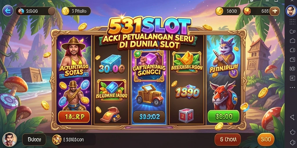 Tampilan gameplay mendebarkan dari 531SLOT dengan aksi yang intens.