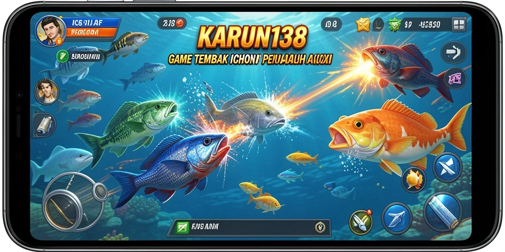 Tampilan gameplay KARUN138 yang seru dan penuh warna.
