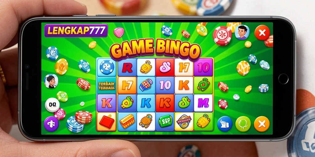 Screenshot gameplay LENGKAP777 menampilkan suasana seru permainan Bingo.