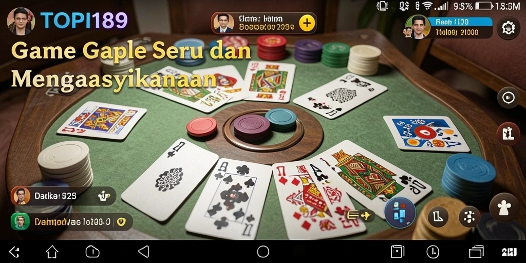 Gameplay seru dan menegangkan dalam TOPI189.